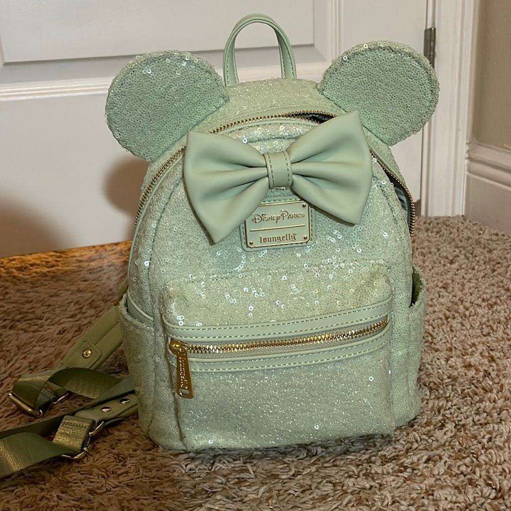 Disney parks mint Loungefly backpack
